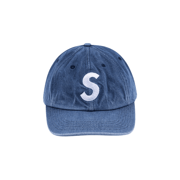 SUPREME UNISEX Supreme Pigment S Logo 6-Panel "FW24 - Blue" SU543 from Stadium Goods