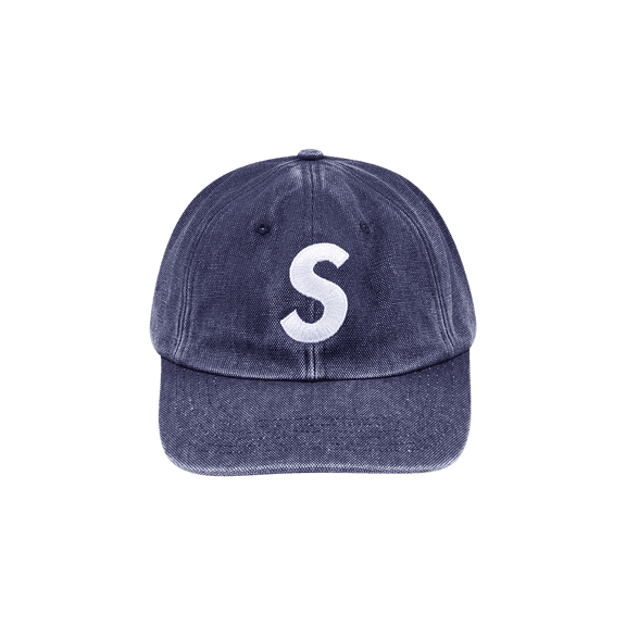 SUPREME UNISEX Supreme Pigment S Logo 6-Panel "FW24 - Navy" SU542 from Stadium Goods