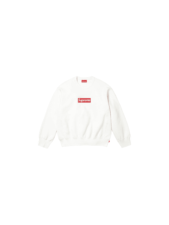 UNISEX Washed Box Logo Crewneck "SS25 - White" SU25159 SU25159 from Stadium Goods
