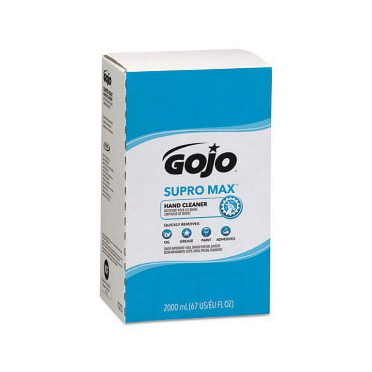 SUPRO MAX Hand Cleaner, Unscented, 2,000 mL Pouch, 4/Carton SUPRO MAX Hand Cleaner, Unscented, 2,000 mL Pouch, 4/Carton