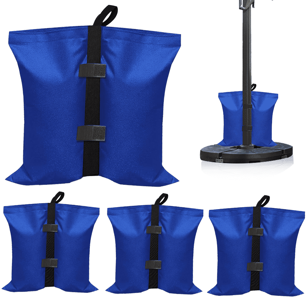 SUPTREE Canopy Weights Set of 4, Pop Up Tent Sand Bags, Waterproof 800D ...