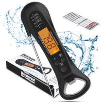 SUPTREE Digital Food Meat Thermometer with Probe for Cooking Liquids Grilling BBQ Baking