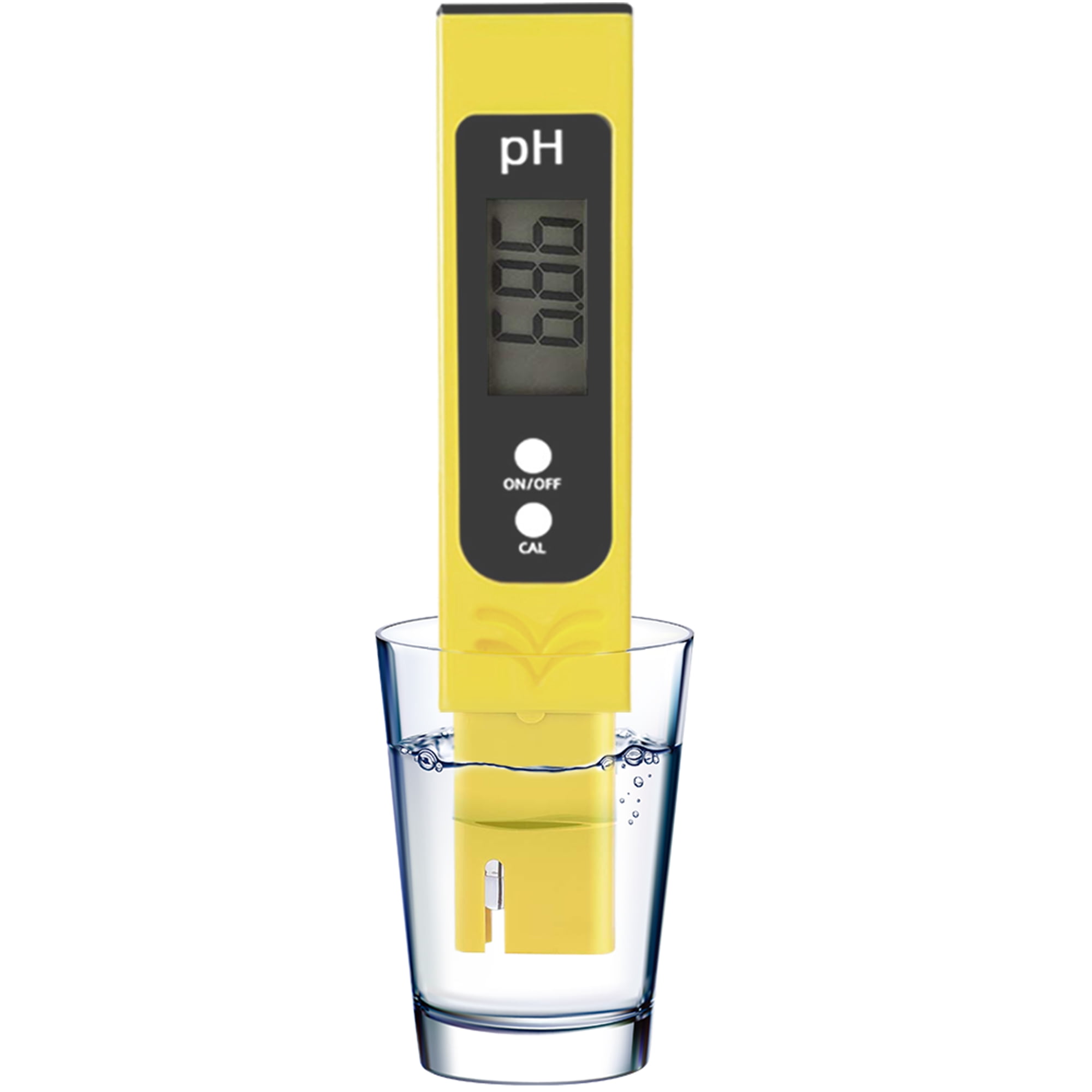 Testeur PH Mètre Électronique 5 en 1,Testeur de Qualité de L'eau  PH-TDS-EC-Salinité-Thermomètre Multifonction TP67 Étanche ave[188]