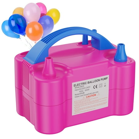 SUPTREE Portable Electric Air Balloon Inflator Pump Kit Blower Machine for All Balloons Party
