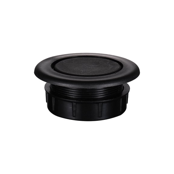 SUQ I OME Black Outdoor Patio Parasol Umbrella Hole Ring Plug and Cap Set for Table Hole Cover Insert