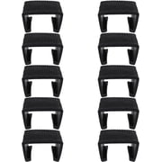 SUQ I OME Outdoor Modular Couch Fasteners Clips, Rattan Wicker Sofa Connectors, Pack of 10 2.14 inch, M