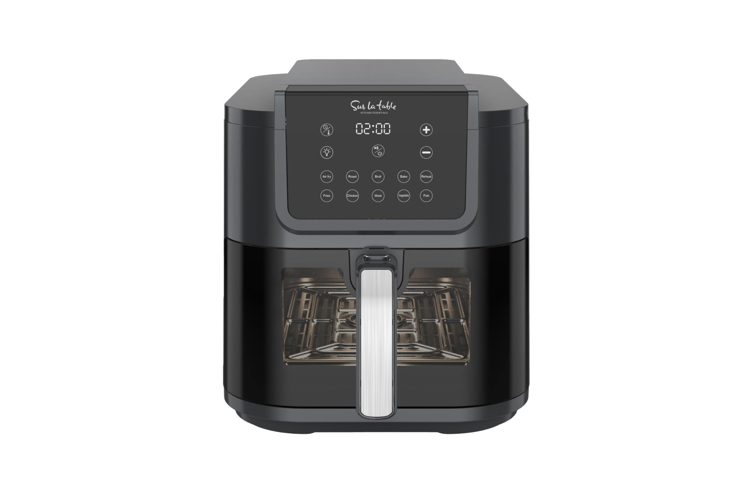 Cool Gray 5-Quart Digital Electric Air Fryer