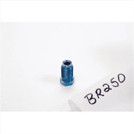 SUR&R Auto Parts Bubble Flare Nut - Tube size: 3/16 inch - Thread Size: M10x1.0 - Length: Long - Material: Steel - Application: VW & Audi, 4/pack, sold by pack