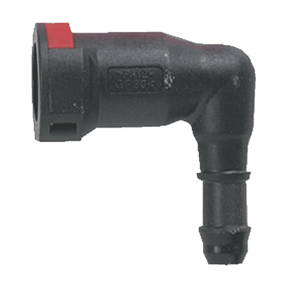 SUR&R Auto Parts KP120 5/16"-3/8" 90D Push Quick Cnct