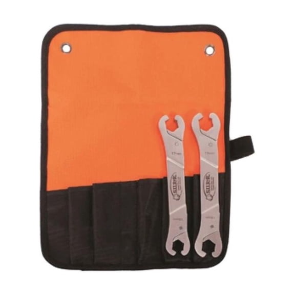 SUR&R LW450 2 Piece Ratcheting Line Wrench Set