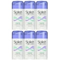 thumbnail image 1 of SURE, Antiperspirant Deodorant, Solid, Unscented, 2.6 Ounce (Pack of 6), 1 of 3