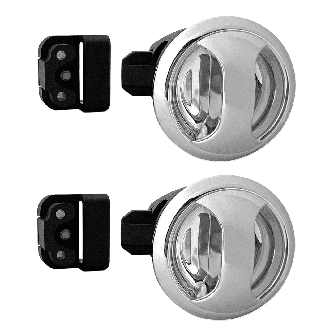 SURE MARINE Novibra Panel Latches Knob type door lock, open type door lock, anti noise and bounce lock for Boat, RV, Drawer, Cabinet doors, etc