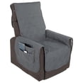 thumbnail image 1 of Vive Waterproof Recliner Cover for Small Chairs, Washable Furniture Incontience Pad, Gray, 1 of 9