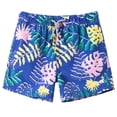 thumbnail image 1 of SURF CUZ Boys Swim Trunks Mesh Lined Boys Swim Shorts Quick Dry Swimsuit for Boy, UPF 50+, Sizes 2T-12, 1 of 6