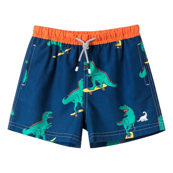 SURF CUZ Boys Swim Trunks Toddler Swim Shorts UPF 50  Bathing Suit for Boy Swimsuit Quick Dry Mesh Beach Boardshorts Swimwear