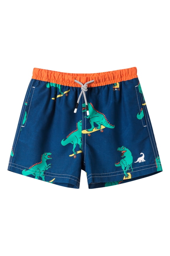 Boys Swim Trunks Toddler Swim Shorts UPF 50+ Bathing Suit for Boy Swimsuit Quick Dry Mesh Beach Boardshorts Swimwear