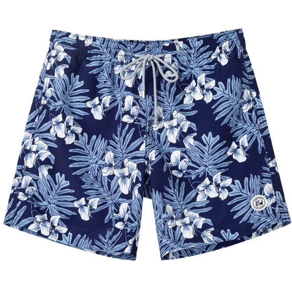 SURF CUZ Men's Swim Trunks Quick Dry Beach Swim Shorts for Men with Mesh Lining, up to Size 2XL