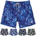 thumbnail image 1 of SURF CUZ Men's Swim Trunks Quick Dry Beach Swim Shorts for Men with Mesh Lining, up to Size 3XL, 1 of 8