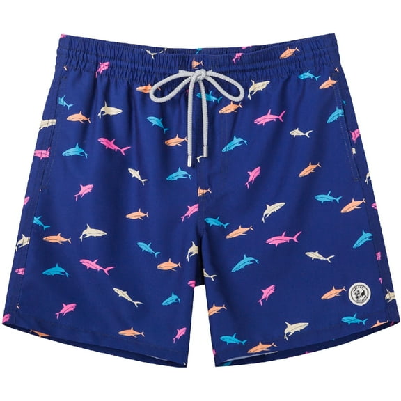 SURF CUZ Men's Swim Trunks Quick Dry Beach Swim Shorts for Men with Mesh Lining, up to Size 3XL