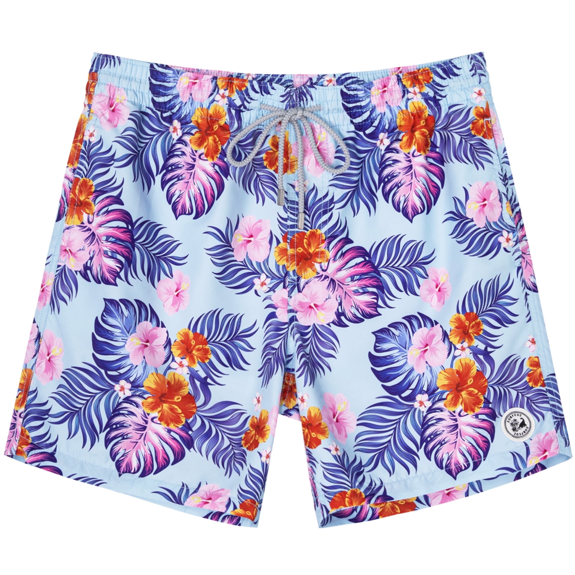【サイズ交換OK】 SURF CUZ Beach Lined Mesh Trunks, Swim Dry Quick Men's Clothing