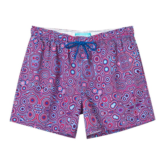 SURF CUZ Men's Swim Trunks Quick Dry Beach Swim Shorts for Men with Mesh Lining, up to Size XL