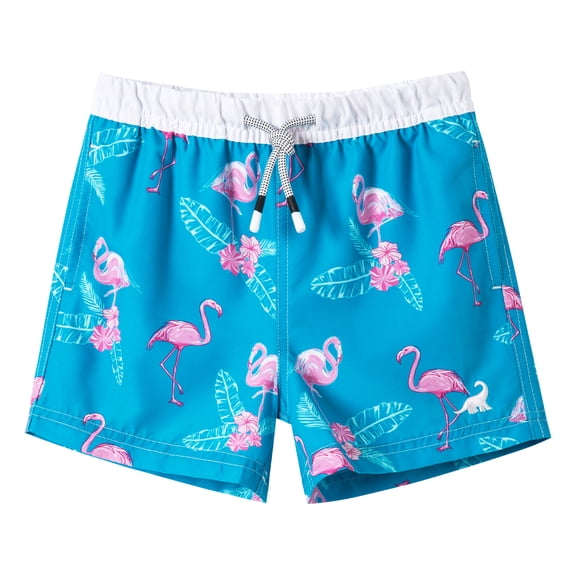 SURF CUZ Boys Swim Trunks Toddler Swim Shorts UPF 50  Bathing Suit for Boy Swimsuit Quick Dry Mesh Beach Boardshorts Swimwear