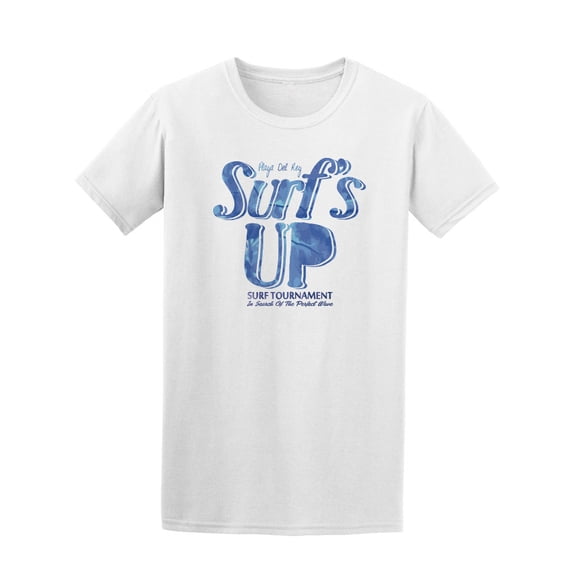 SURF'S UP at playa del rey T-Shirt Men -Image by Shutterstock, Male x-Large
