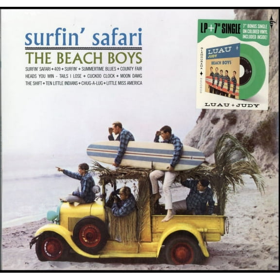SURFIN SAFARI (180G + GREEN VINYL 7 INCH 45 RPM)