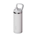 thumbnail image 1 of SURFVEN 18 oz Stainless Steel Double Wall Insulated Water Bottle with Flip-up Straw Lid, White, 1 of 8