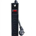 thumbnail image 1 of SURGE PROTECTOR 4OUT 450 JOULE $25K 4FT CORD BLACK, 1 of 5