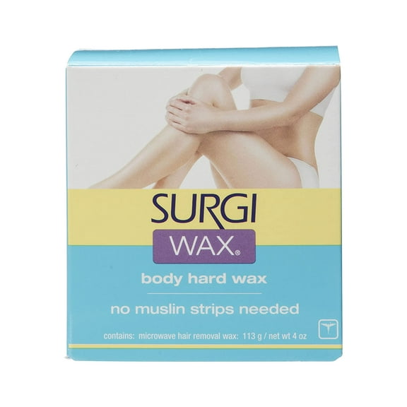 SURGI-WAX Hair Remover Bikini, Body & Legs 4 oz (Pack of 2)