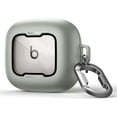 thumbnail image 1 of SURITCH for Beats Powerbeats Pro 2 Case, Magnetic Locking, Shockproof Bumper Protective Cover with Carabiner, Keyring and Cleaner Kit, Green, 1 of 7