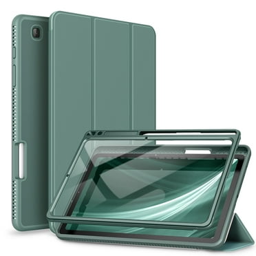 SURITCH Case for Samsung Galaxy Tab S6 Lite 10.4", [Built in Screen Protector] [Pencil Holder] [Auto Sleep/Wake] Lightweight Leather Case Full Body Smart Cover with Magnetic Trifold Stand