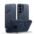 thumbnail image 1 of SURITCH for Samsung Galaxy S25 FE Case, Magnetic Protective Cover with Camera Cover and Adjustable Metal Kickstand, Dark Blue, 1 of 9