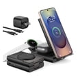 thumbnail image 1 of SURITCH for Samsung 3-in-1 Wireless Charging Station, Ultra-Portable Charging Dock Stand for Galaxy S26/S25/S24/S23/S22/S21/Note/Z Fold Flip, Galaxy Watch 8/7/6/5/4/3/Buds, Black, 1 of 12