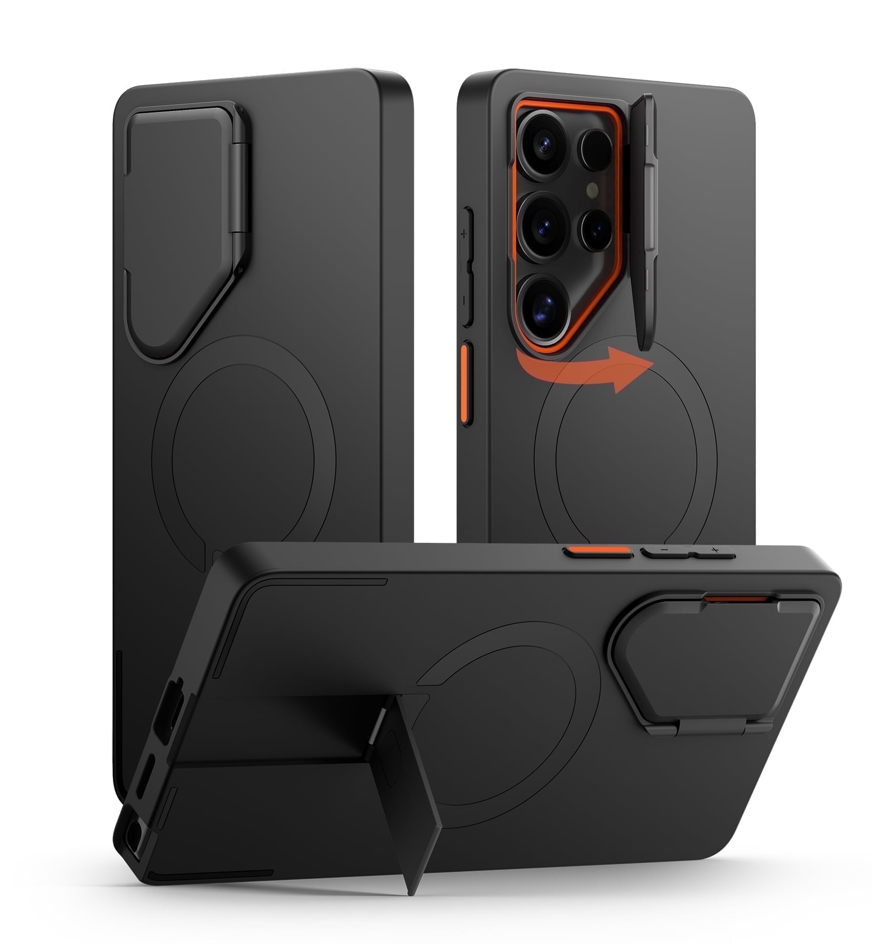 OtterBox Galaxy S23 Symmetry Series Case - CLEAR, Ultra-sleek, Wireless Charging Compatible, Raised Edges Protect Camera & Screen - View #12