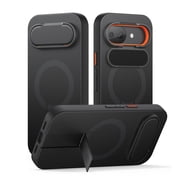 SURITCH for Google Pixel 10a Phone Case, Magnetic Shockproof Protective Cover with Camera Cover and Adjustable Metal Kic