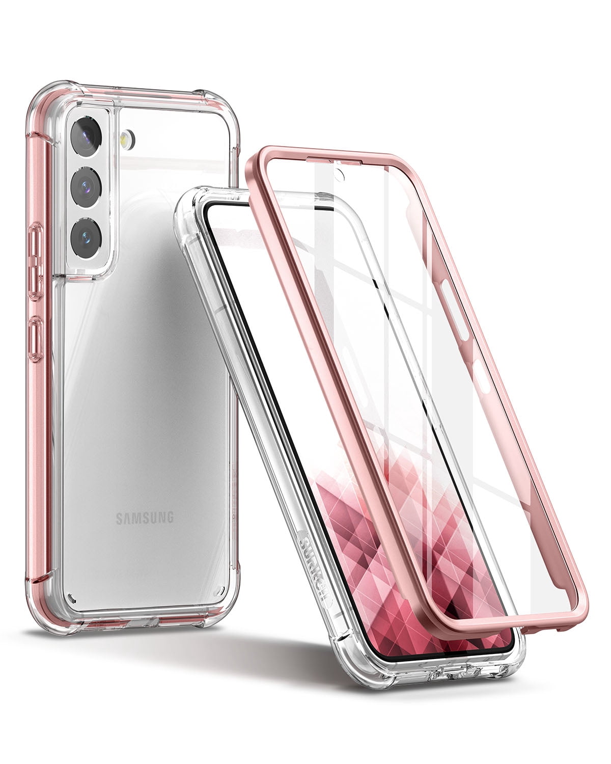 SURITCH for Samsung Galaxy S22 Clear Case 6.1