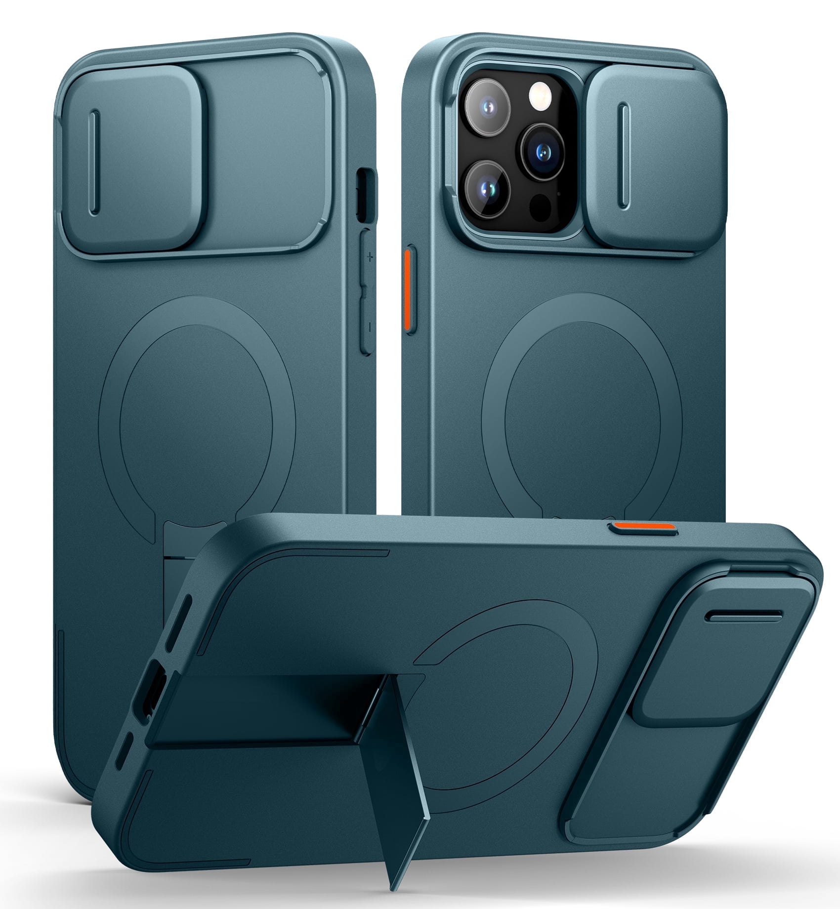 SURITCH for iPhone 13 Pro Max / 12 Pro Max Case with Magnetic Camera ...