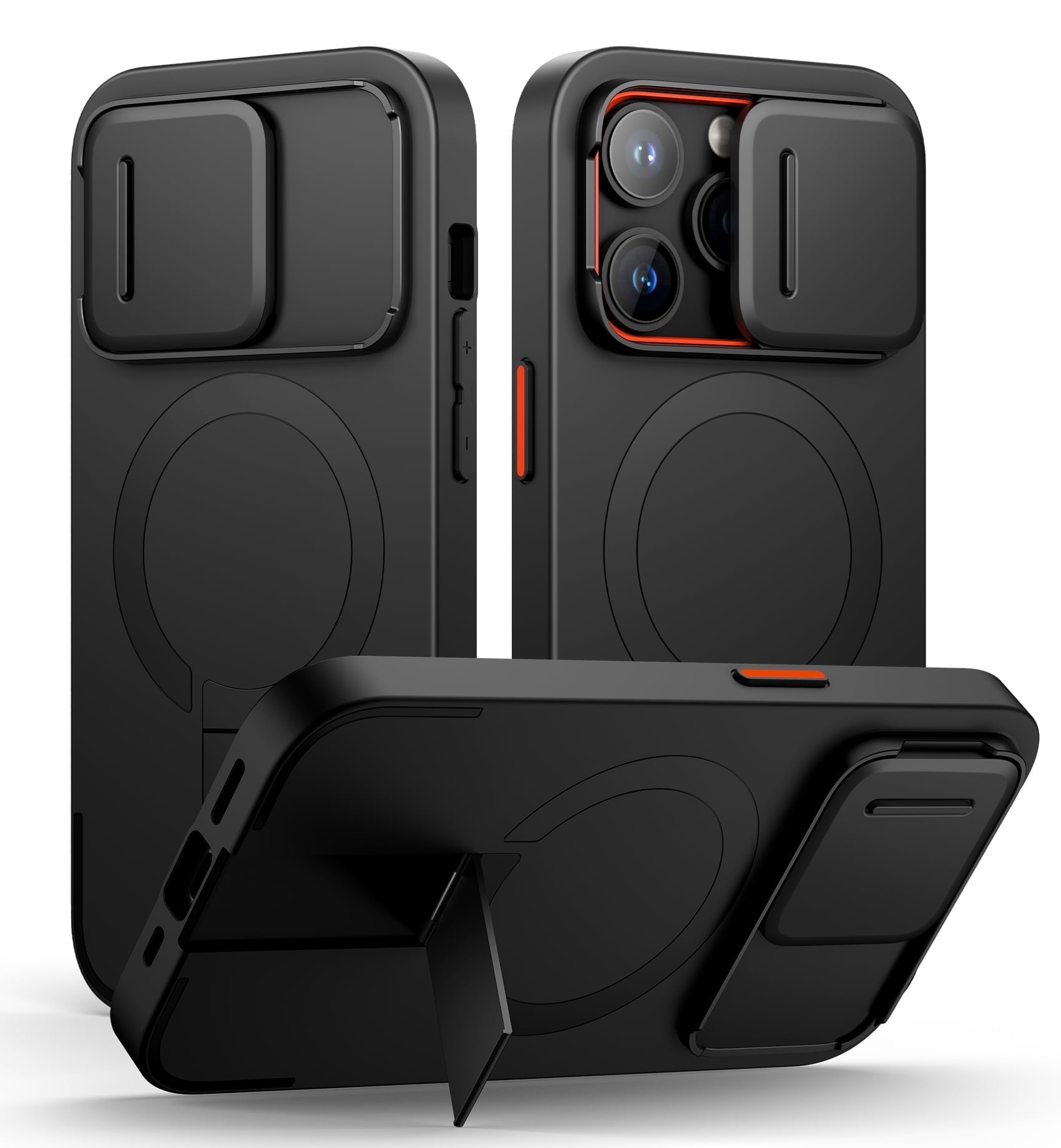 SURITCH for iPhone 14 Pro Case with Magnetic Camera Slide Cover and ...