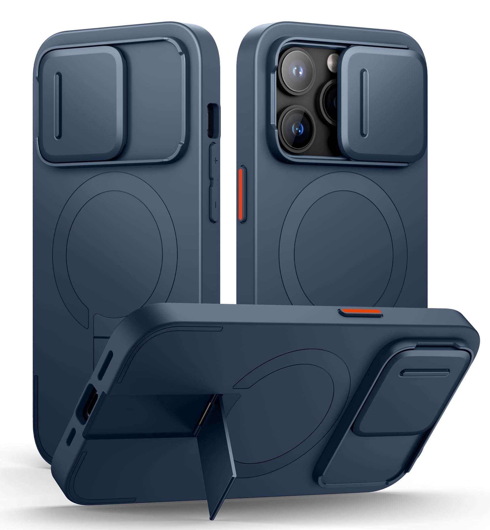 SURITCH for iPhone 14 Pro Case with Magnetic Camera Slide Cover and ...