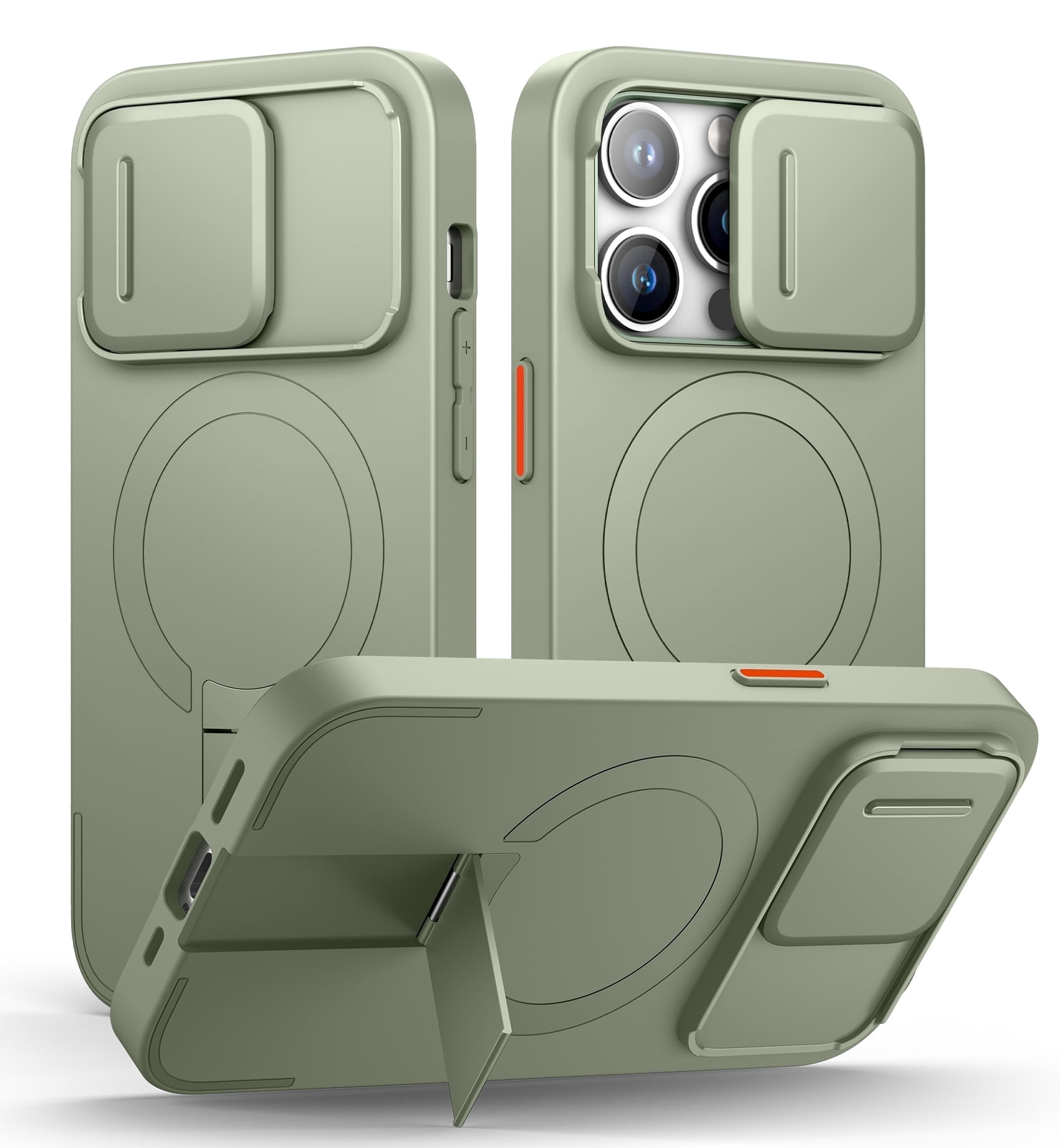 SURITCH for iPhone 14 Pro Case with Magnetic Camera Slide Cover and ...