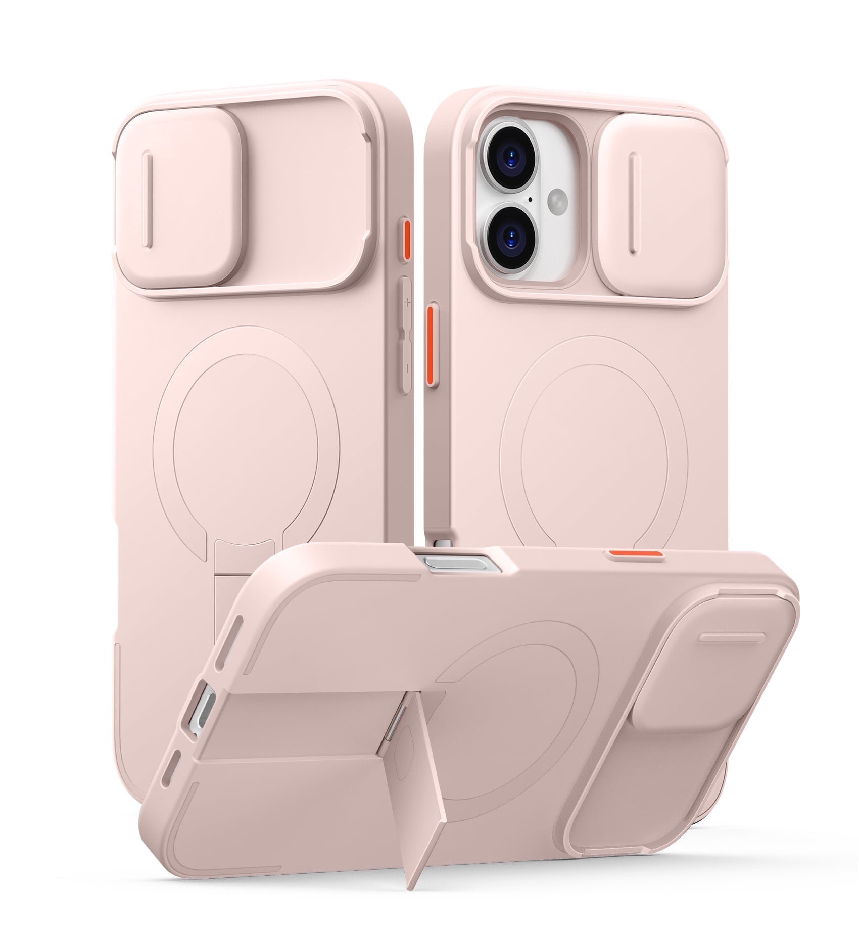 SURITCH for iPhone 16 Plus Case with Magnetic Camera Slide Cover and ...