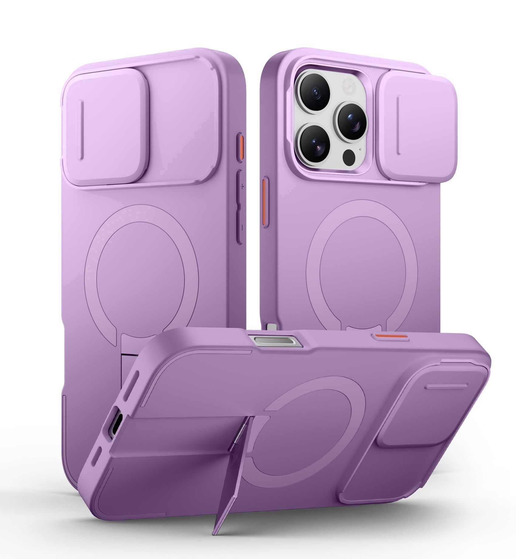 SURITCH for iPhone 16 Pro Max Case with Magnetic Camera Slide Cover and ...