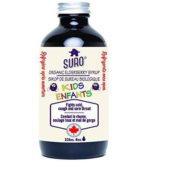 SURO Elderberry Syrup for Kids, 236 ML