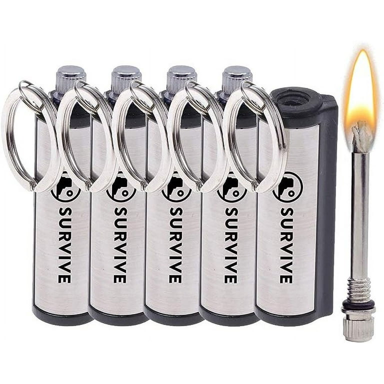 SURVIVE Permanent Match Pack of 5 The Forever Lighter Emergency