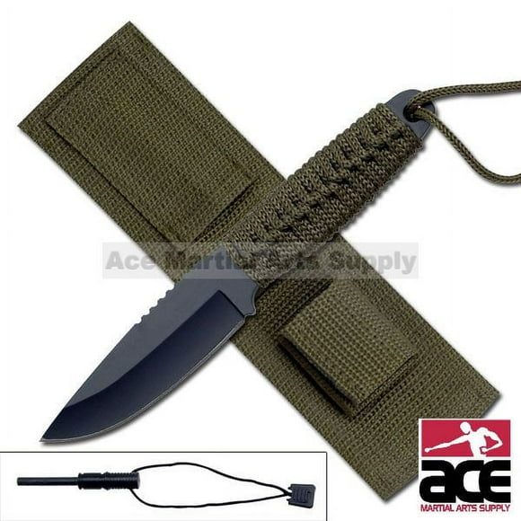 Survival Knife Fire Starter