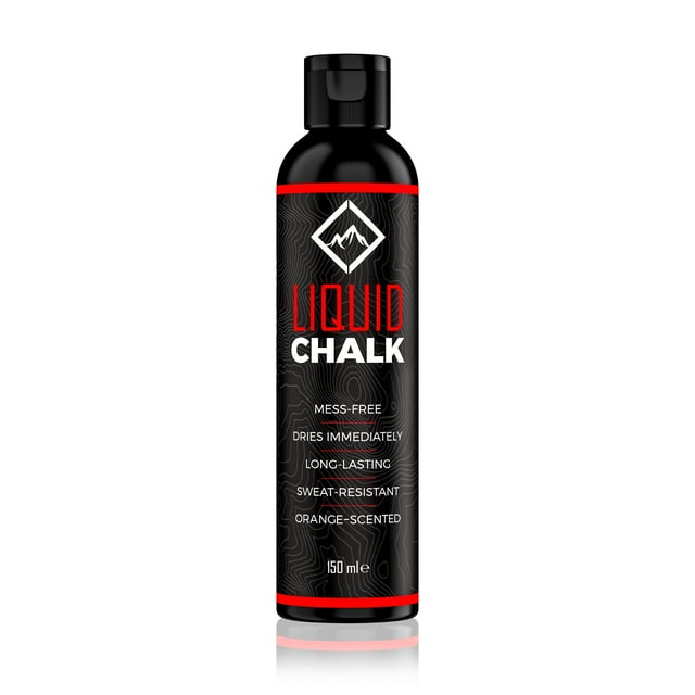 SURVIVOR Liquid Chalk – Liquid Grip for Rock Climbing, Weight Lifting, Bouldering, Gymnastics & More - Improves Grip During Workout Training Using Climbing Holds, Bars, & More