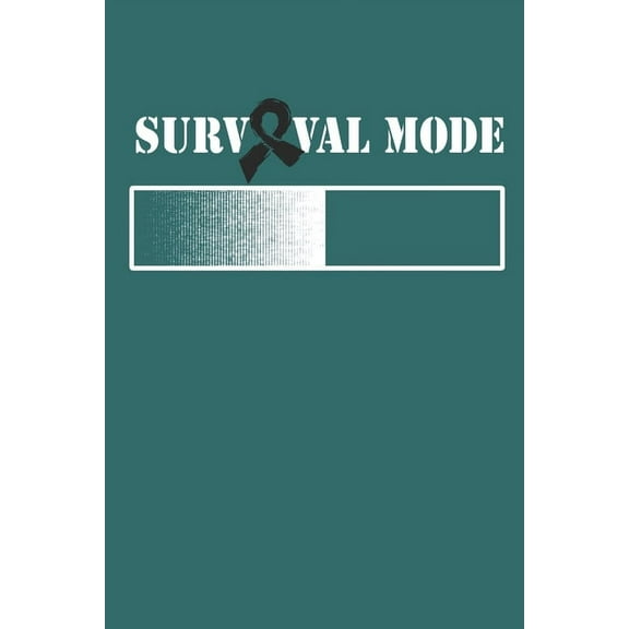 SURVVAL Mode: Gift For Melanoma Cancer Patient( 120 Pages Dot Grid 6x9) (Paperback)