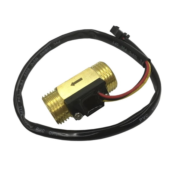 SUS304 G1/2 Meter Liquid Water Flow Sensor Brass Flowmeter 1-30L/min Turbine Counter - Accurate Monitoring